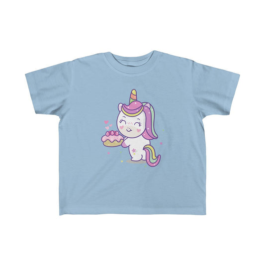 Unicorn Loves Strawberry Shortcake Kid Girls Tee