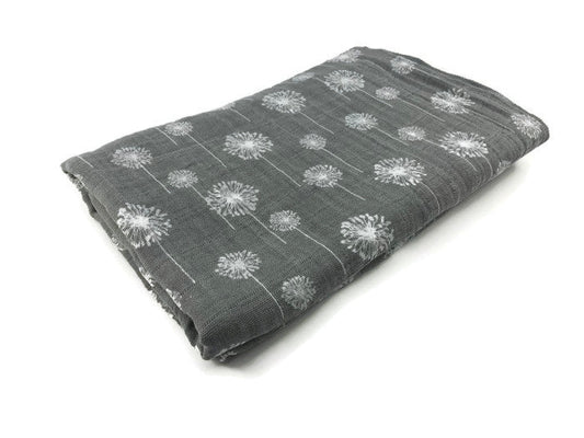 Dandelions Dance Swaddle Blanket