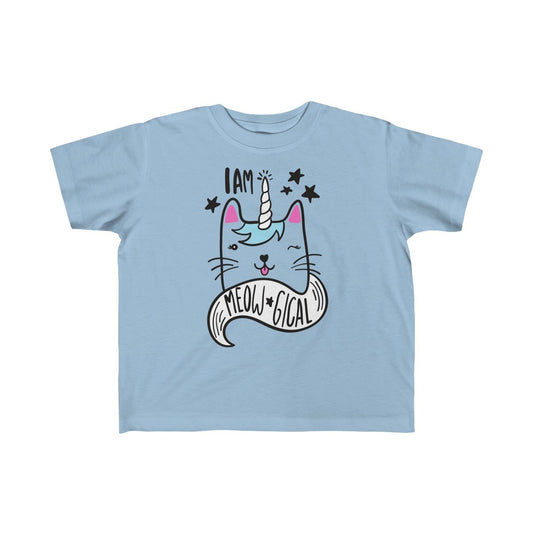 I am Meowgical Unicorn Kid Girls Tee