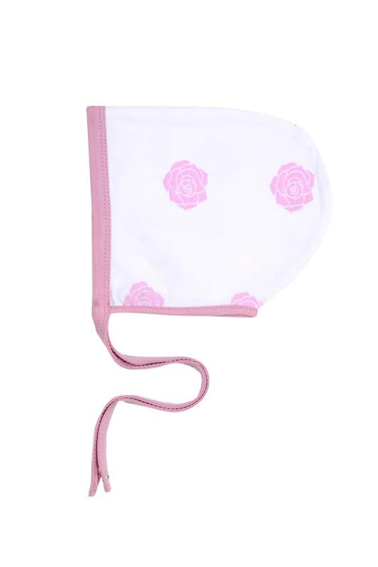 Smart Baby Bonnet - Pink Rose