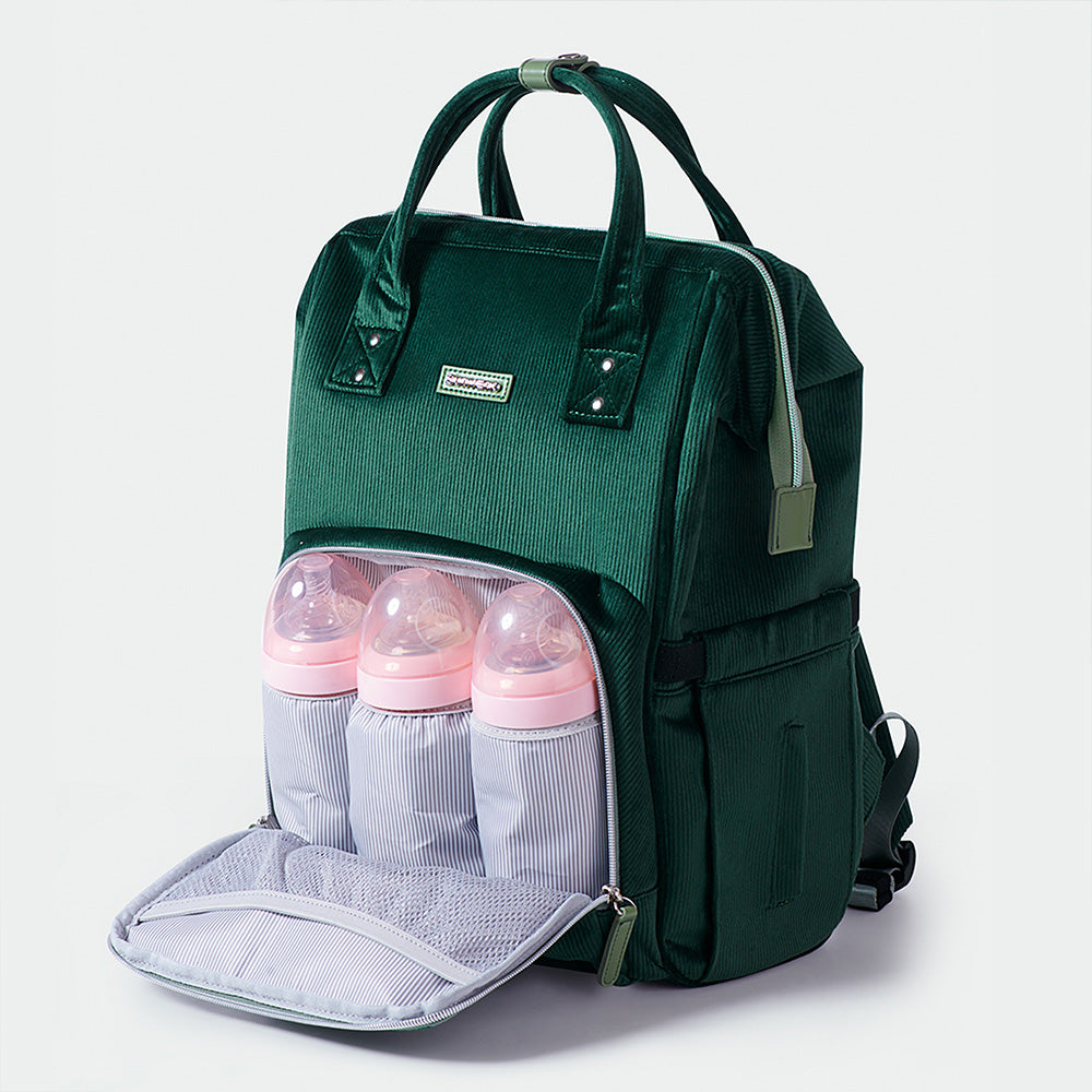 Corduroy Diaper Backpack