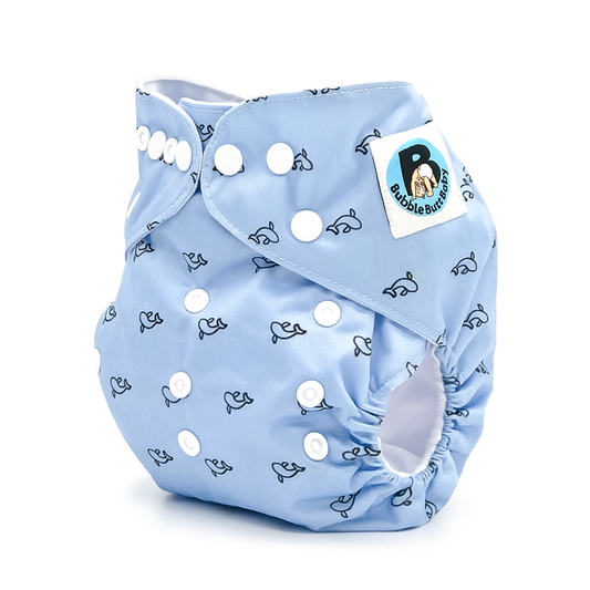 "Cetacea" Cloth Diaper